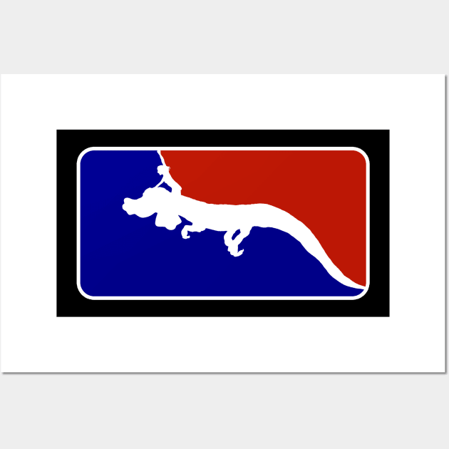 Major League Luck Dragon Wall Art by CCDesign